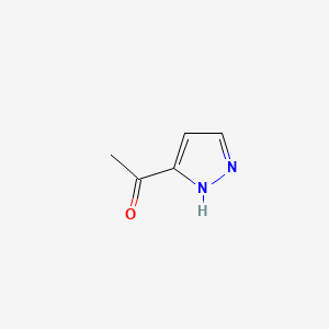 1-(1H-Pyrazol-3-yl)ethanone chemical structure (CAS 20583-33-9)
