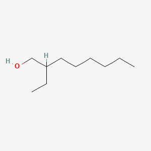 2-Ethyloctan-1-ol chemical structure (CAS 20592-10-3)