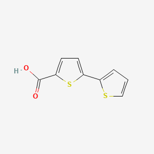 [2,2'-Bithiophene]-5-carboxylic acid chemical structure (CAS 2060-55-1)