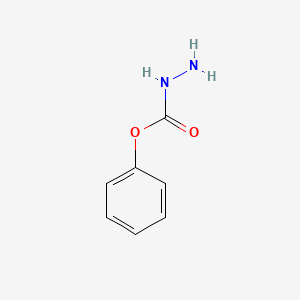 Phenyl hydrazinecarboxylate chemical structure (CAS 20605-43-0)