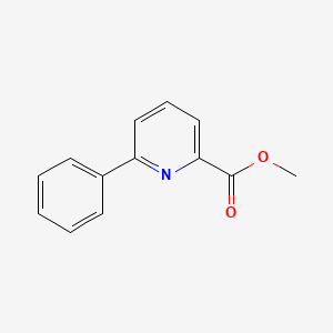 Methyl 6-phenylpicolinate chemical structure (CAS 206127-25-5)