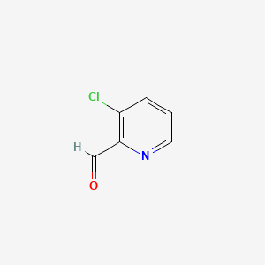 3-Chloropyridine-2-carboxaldehyde chemical structure (CAS 206181-90-0)