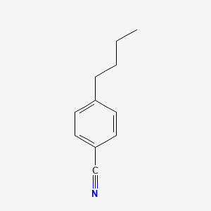 4-Butylbenzonitrile chemical structure (CAS 20651-73-4)
