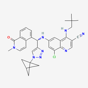 Tilpisertib chemical structure (CAS 2065153-41-3)