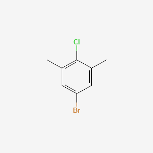 5-Bromo-2-chloro-m-xylene chemical structure (CAS 206559-40-2)