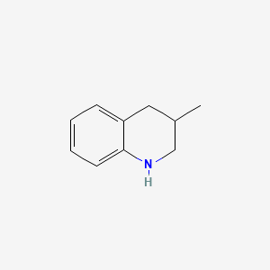 3-Methyl-1,2,3,4-tetrahydroquinoline chemical structure (CAS 20668-20-6)