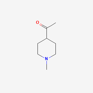 1-(1-Methylpiperidin-4-yl)ethanone chemical structure (CAS 20691-91-2)