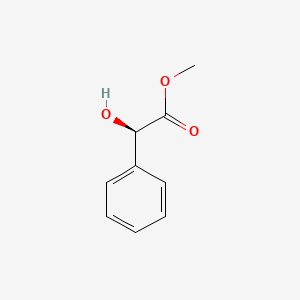 (R)-Methyl 2-hydroxy-2-phenylacetate chemical structure (CAS 20698-91-3)