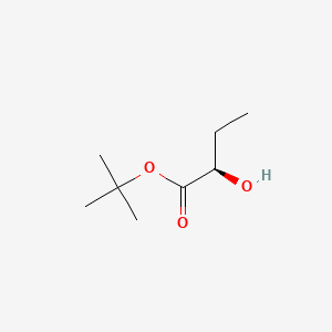 (R)-tert-Butyl 2-hydroxybutanoate chemical structure (CAS 206996-51-2)