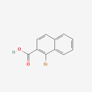 1-Bromo-2-naphthoic acid chemical structure (CAS 20717-79-7)