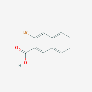3-Bromo-2-naphthoic acid chemical structure (CAS 20717-80-0)