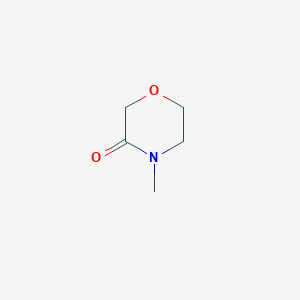 4-Methylmorpholin-3-one chemical structure (CAS 20721-78-2)