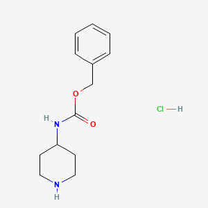 4-(Cbz-amino)piperidine Hydrochloride chemical structure (CAS 207296-89-7)
