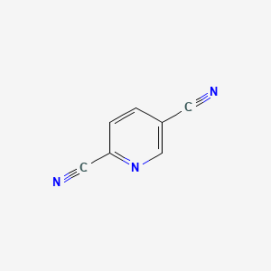 Pyridine-2,5-dicarbonitrile chemical structure (CAS 20730-07-8)