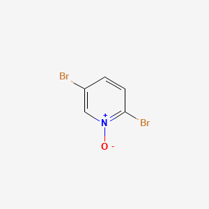 2,5-Dibromopyridine 1-oxide chemical structure (CAS 20734-22-9)