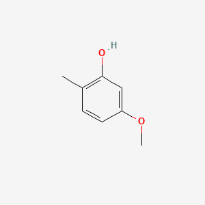 5-Methoxy-2-methylphenol chemical structure (CAS 20734-74-1)