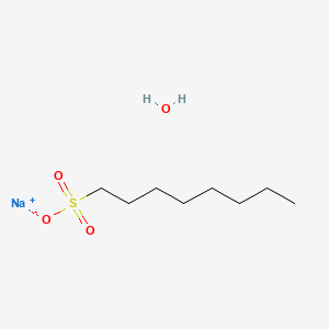 Sodium 1-octanesulfonate monohydrate chemical structure (CAS 207596-29-0)