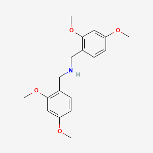 Bis(2,4-dimethoxybenzyl)amine chemical structure (CAS 20781-23-1)