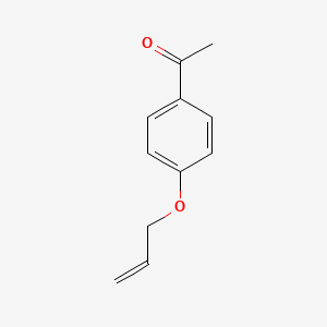 1-(4-(Allyloxy)phenyl)ethanone chemical structure (CAS 2079-53-0)