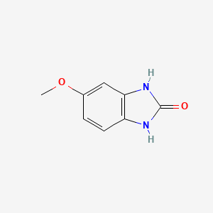 5-Methoxy-1H-benzo[d]imidazol-2(3H)-one chemical structure (CAS 2080-75-3)