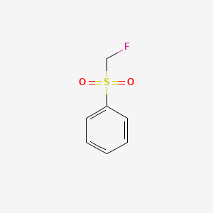 ((Fluoromethyl)sulfonyl)benzene chemical structure (CAS 20808-12-2)