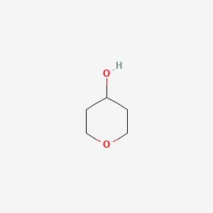 Tetrahydro-2H-pyran-4-ol chemical structure (CAS 2081-44-9)