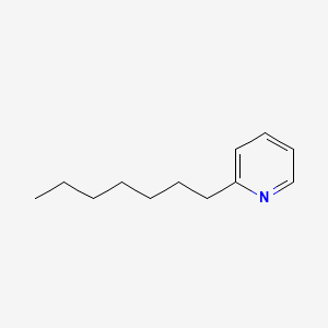 2-Heptylpyridine chemical structure (CAS 20815-27-4)