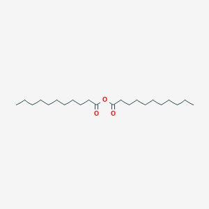 Undecanoic anhydride chemical structure (CAS 2082-77-1)