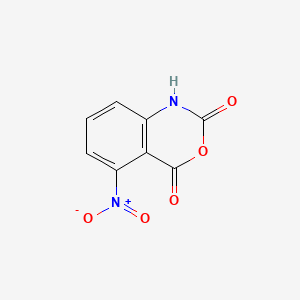 5-Nitro-1H-benzo[d][1,3]oxazine-2,4-dione chemical structure (CAS 20829-97-4)
