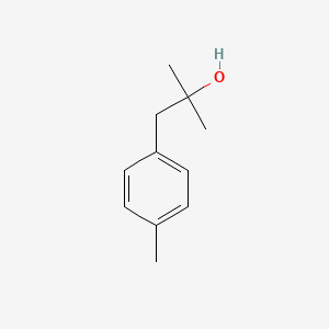 2-Methyl-1-(p-tolyl)propan-2-ol chemical structure (CAS 20834-59-7)