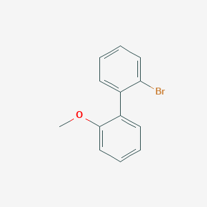 2-Bromo-2'-methoxy-1,1'-biphenyl chemical structure (CAS 20837-12-1)