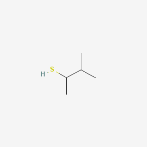 3-Methyl-2-butanethiol chemical structure (CAS 2084-18-6)