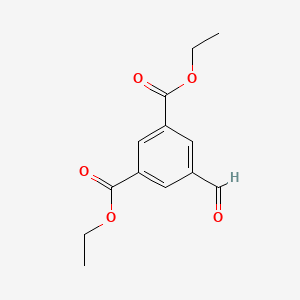 Diethyl 5-formylisophthalate chemical structure (CAS 208450-84-4)