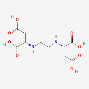 (2S,2'S)-2,2'-(Ethane-1,2-diylbis(azanediyl))disuccinic acid chemical structure (CAS 20846-91-7)