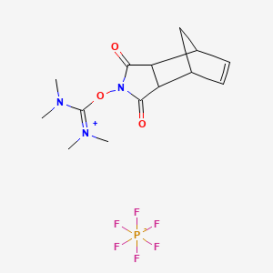 O-(5-Norbornene-2,3-dicarboximido)-N,N,N',N'-tetramethyluronium Hexafluorophosphate chemical structure (CAS 208462-94-6)
