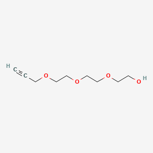 Triethylene Glycol Mono(2-propynyl) Ether chemical structure (CAS 208827-90-1)