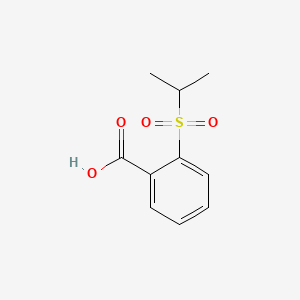 2-(Isopropylsulfonyl)benzoic acid chemical structure (CAS 20884-63-3)