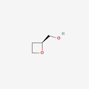 [(2S)-oxetan-2-yl]methanol chemical structure (CAS 2090778-00-8)