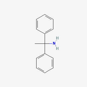1,1-Diphenylethan-1-amine chemical structure (CAS 20912-56-5)