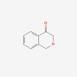 Isochroman-4-one chemical structure (CAS 20924-56-5)