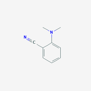 2-(Dimethylamino)benzonitrile chemical structure (CAS 20925-24-0)