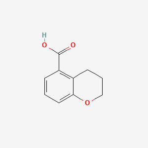 Chroman-5-carboxylic acid chemical structure (CAS 209256-64-4)