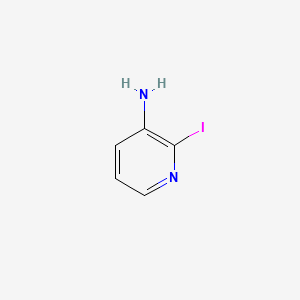 2-Iodopyridin-3-amine chemical structure (CAS 209286-97-5)