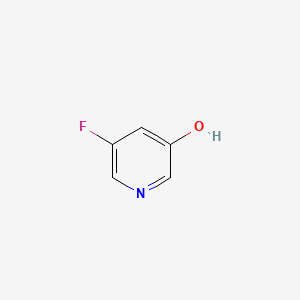 5-Fluoropyridin-3-ol chemical structure (CAS 209328-55-2)