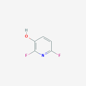 2,6-Difluoropyridin-3-ol chemical structure (CAS 209328-85-8)