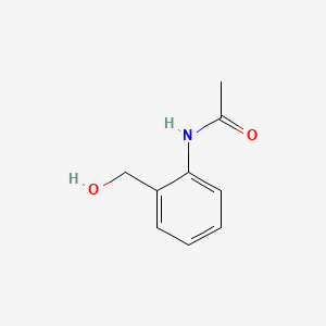 N-(2-(Hydroxymethyl)phenyl)acetamide chemical structure (CAS 20939-77-9)