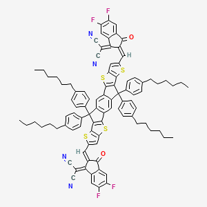 ITIC-4F chemical structure (CAS 2097998-59-7)