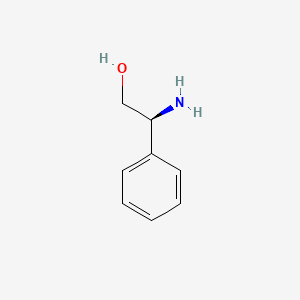 (S)-2-Amino-2-phenylethanol chemical structure (CAS 20989-17-7)