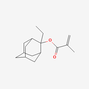 2-Ethyladamantan-2-yl methacrylate chemical structure (CAS 209982-56-9)