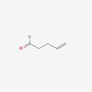 Pent-4-enal chemical structure (CAS 2100-17-6)